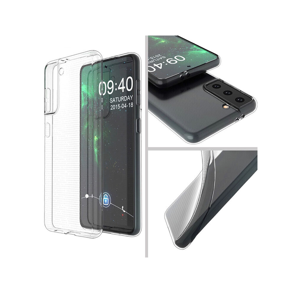 (Galaxy S21 Ultra 5G) Samsung Galaxy S21 Series Thin Clear Tpu Gel Case 5060866202876