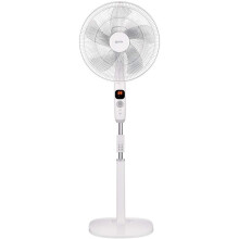 Igenix DF1670 Digital Pedestal Fan with DC Motor for Quiet Operation, 12 Speed Settings