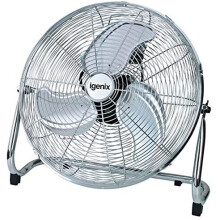 Igenix DF1800 Floor Standing Fan, 18 Inch, Air Circulator, High Velocity Free Standing Fan