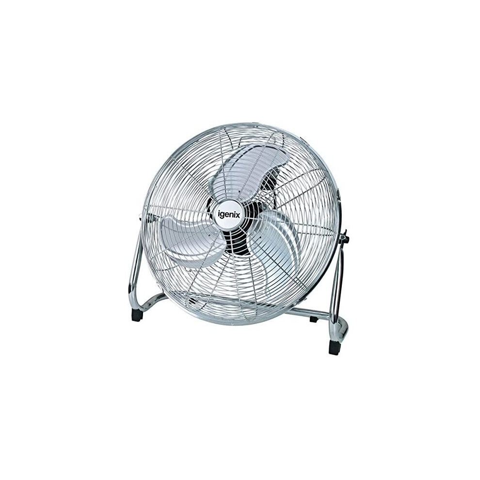 Igenix DF1800 Floor Standing Fan, 18 Inch, Air Circulator, High Velocity Free Standing Fan
