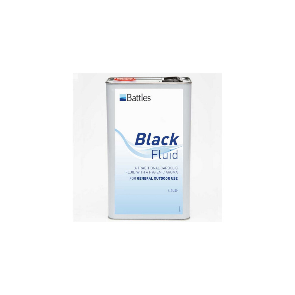 Battles Black Disinfectant Fluid 4.5L