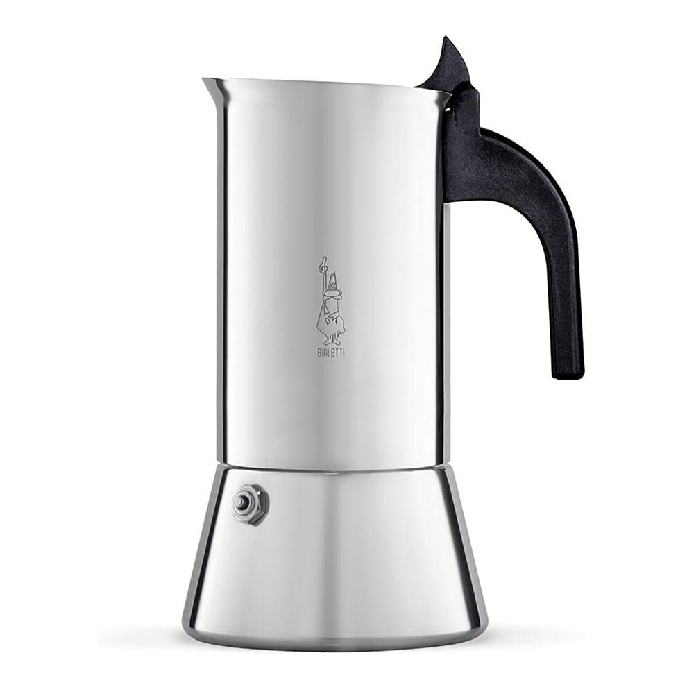 Bialetti Elegance Venus Induction 10 Cup Stainless Steel Espresso Maker