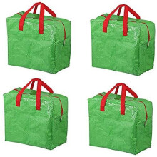 Large Baby Changing Nappy Accessories Bedding Clothes Organiser Storage Bag (Pack of 4, Green, 50L)