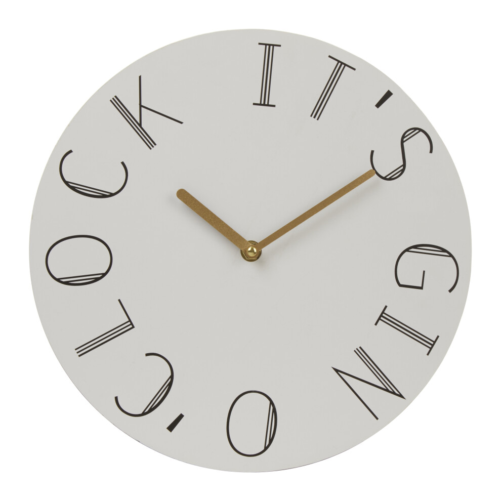 Premier housewares Mimo Gin Clock