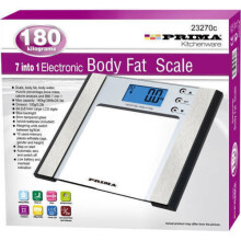 7 IN 1 180KG BATHROOM & KITCHEN SCALE WEIGHING BODY WEIGHT ELECTRONIC