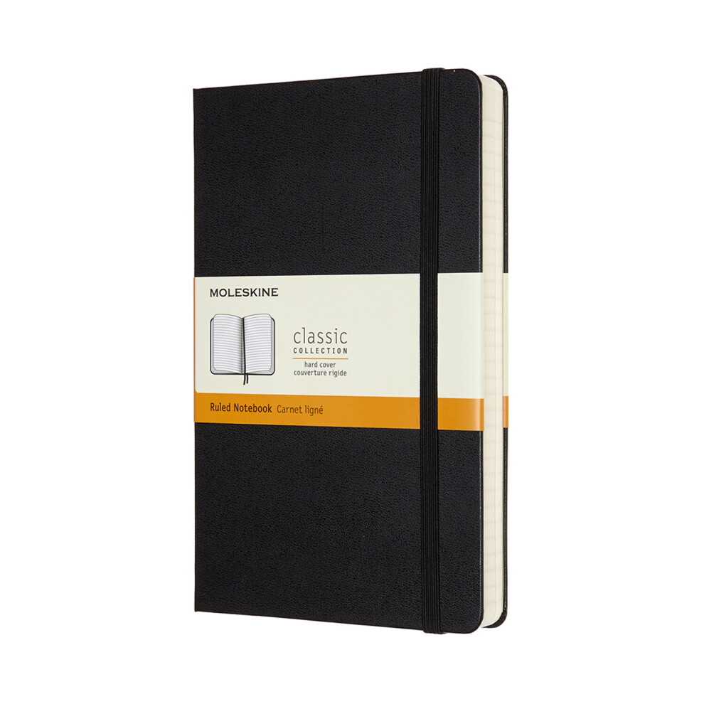 Moleskine Expanded Large Ruled Hardcover Notebook: Black - Image 4