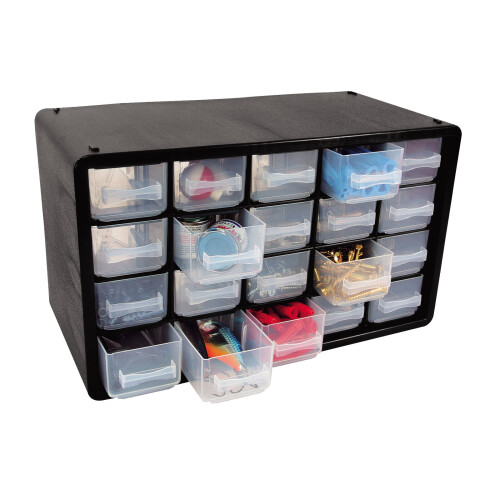Raaco 126588 Plastic Storage Cabinet 20 Drawer 2