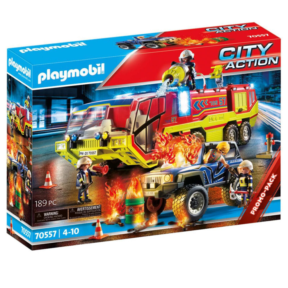 Playmobil City Action - Fire Engine with Truck 70557