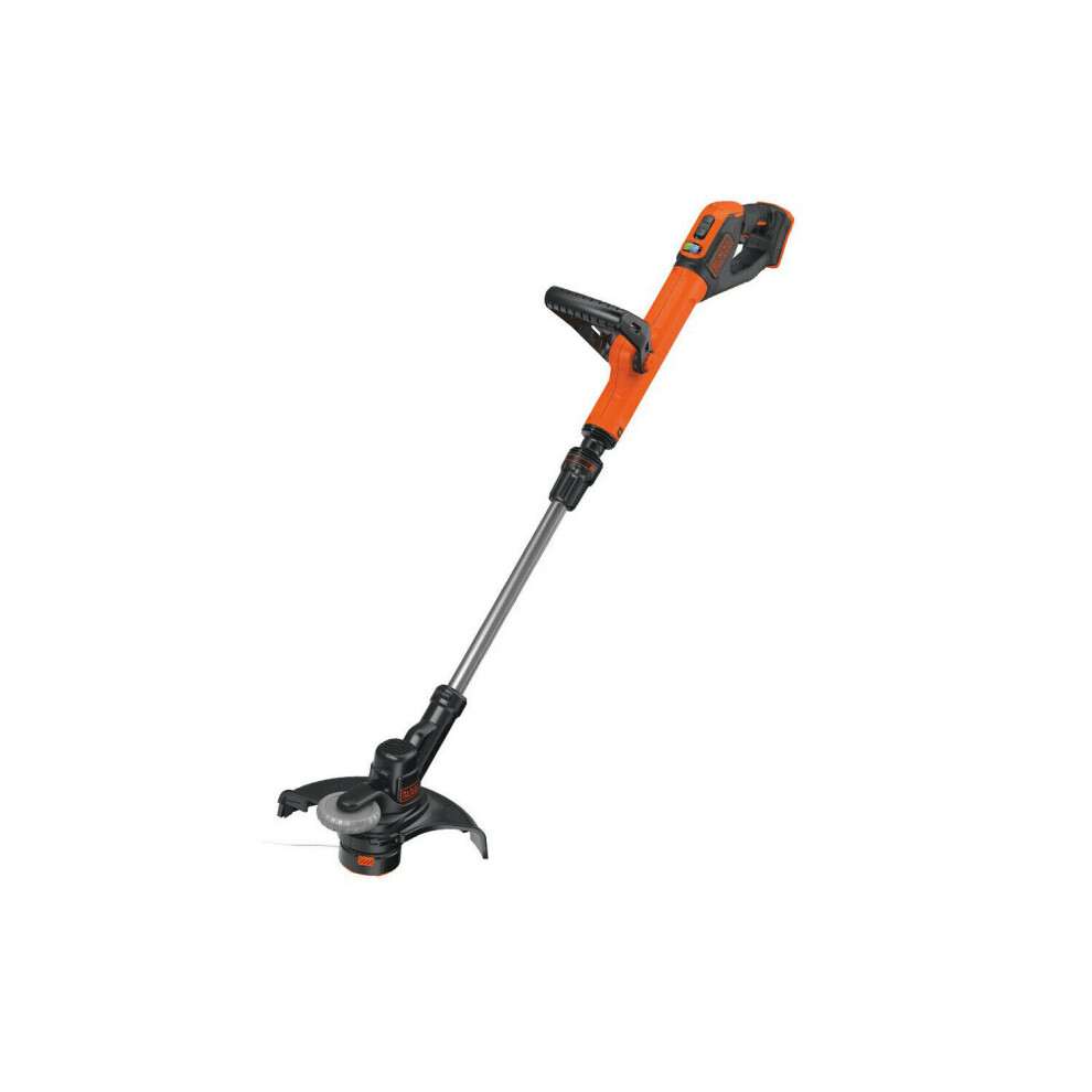 Black & Decker 18V Grass String Strimmer Bare Unit In Black &Orange -STC1820PCB-XJ