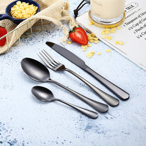 (Colorful) 16 pcs Stainless Steel Cutlery Sets 2