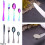 (Colorful) 16 pcs Stainless Steel Cutlery Sets 2