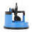 Diamond Knife Sharpener with Suction Pad - Safe One-Handed Pull-Through Sharpening for Knives, Serrated & Scissors (Blue) 5
