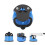 Diamond Knife Sharpener with Suction Pad - Safe One-Handed Pull-Through Sharpening for Knives, Serrated & Scissors (Blue) 1