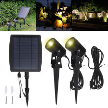 Solar Powered Waterproof Spot Lights Lights Garden Yard Lamps Outdoor