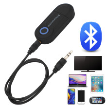 Stereo Sender Adapter USB Bluetooth Audio Transmitter For TV Speaker