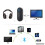 Stereo Sender Adapter USB Bluetooth Audio Transmitter For TV Speaker 6