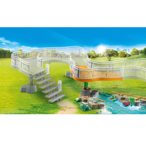PLAYMOBIL Extension de Plateforme d'Observation Zoo Playmobil 1