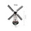 Garden Windmill Ornament Solar Power Light Decoration Outdoor Light up 2
