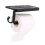 (Black) Mounted Toilet Roll Stand Paper Dispenser Bathroom 1