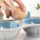 (Nordic Blue) Eggs Poacher Cookware Cup Cooker 9