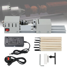 Multi Metal Lathe DIY Wood Model Making Drilling Milling Machine