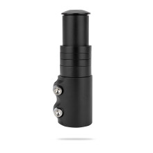 (Black) Bicycle Fork Extender Handlebar Riser Head