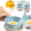 (Nordic Orange) Eggs Poacher Cookware Cup Cooker 10
