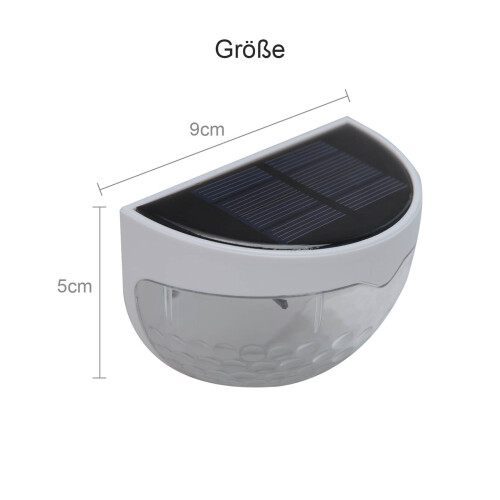 8 x  LED SUPER BRIGHT SOLAR GARDEN LIGHTING 1
