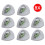 8 x  LED SUPER BRIGHT SOLAR GARDEN LIGHTING 1