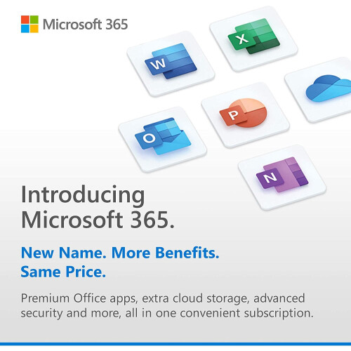 Microsoft Microsoft 365 Personal Box Pack | 1-User | 1 Year Licence | Medialess | English 1
