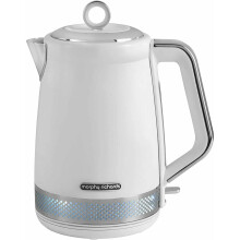 Morphy Richards 108021 Illumination Jug Kettle, 1.7 litres Black White