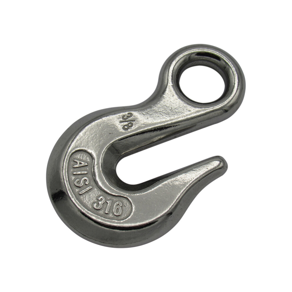 Stainless Steel Eye Grab Hook 12Mm (Chain Shortener Rigging Marine) 707152585774