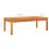 VidaXL vidaXL Solid Acacia Wood Coffee Table Home Wooden Accent Couch Sofa Tea Table 6