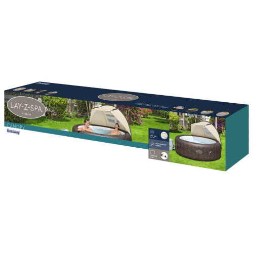 Bestway Bestway Lay-Z-Spa Spa Canopy Hot Tub Sunshield Canopy Protector Mesh Window 2