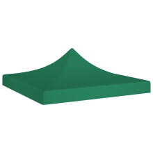 vidaXL Party Tent Roof 2x2 m Green 270 g/m² Replacement Canopy Gazebo Cover
