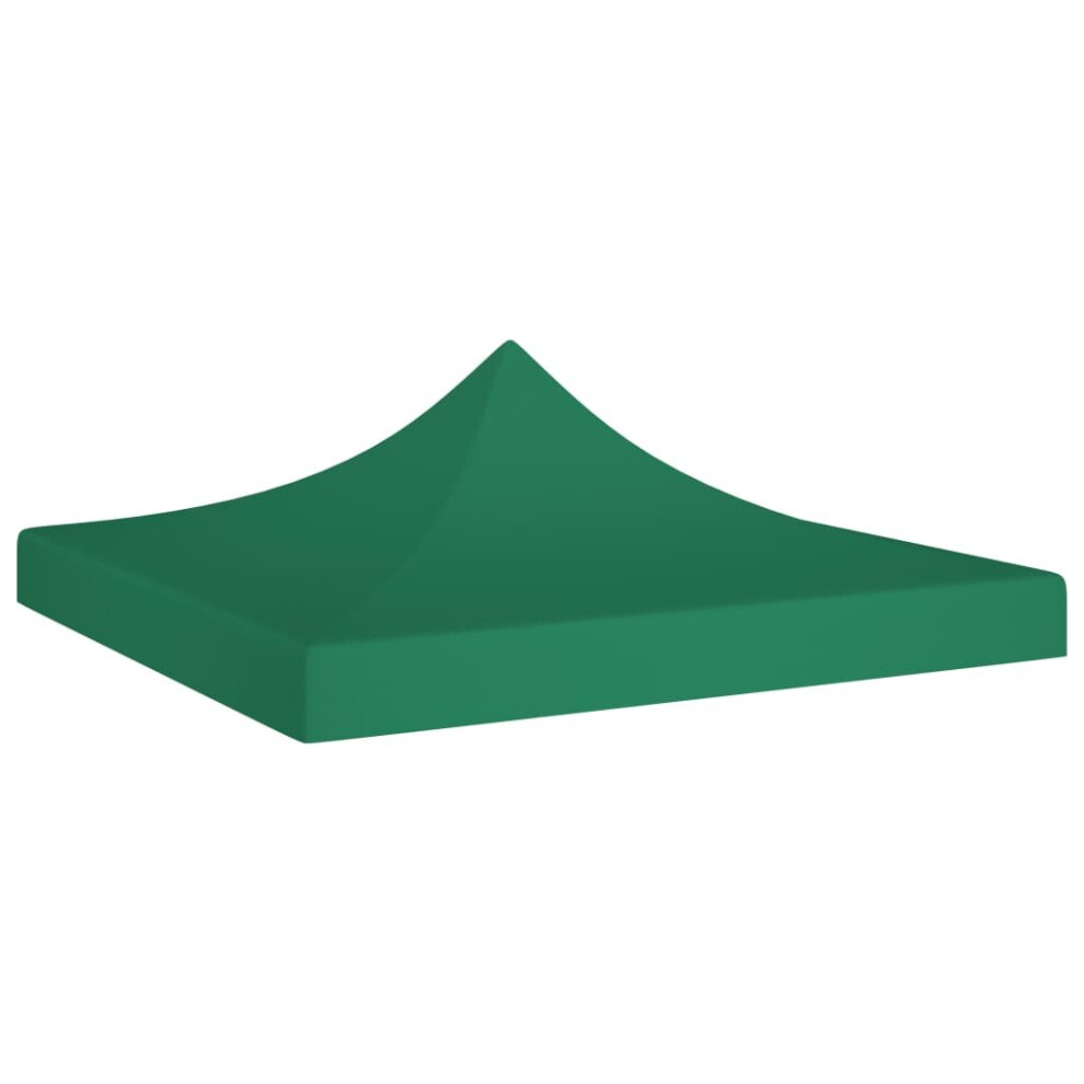 Vidaxl Party Tent Roof 2X2 M 270 G/M² Replacement Canopy Gazebo Cover Green