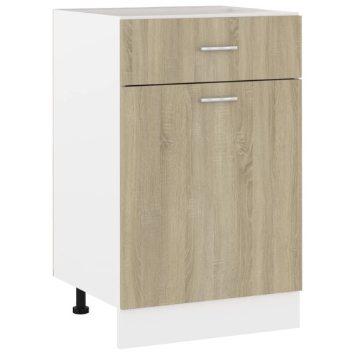 VidaXL vidaXL Kitchen Cabinet Sonoma Oak Engineered Wood Kitchen Storage Organiser
