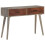 VidaXL vidaXL Solid Rough Mango Wood Console Table Grey Accent Table Living Room 7