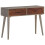 VidaXL vidaXL Solid Rough Mango Wood Console Table Grey Accent Table Living Room 1