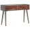 VidaXL vidaXL Solid Rough Mango Wood Console Table Grey Accent Table Living Room 9