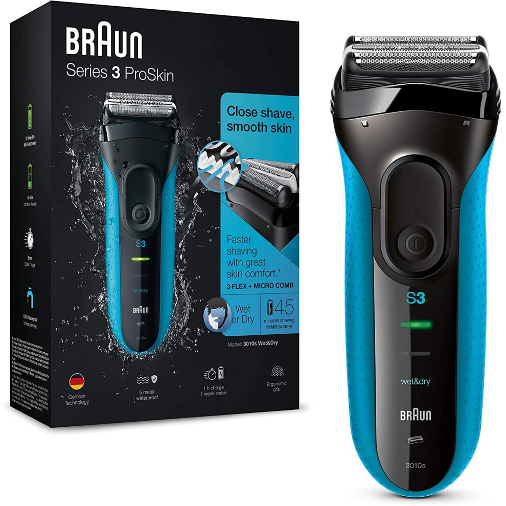 Braun Series 3 Proskin 3010S Electric Shaver
