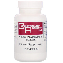 Magnesium-Potassium Taurate 60 Caps, CR
