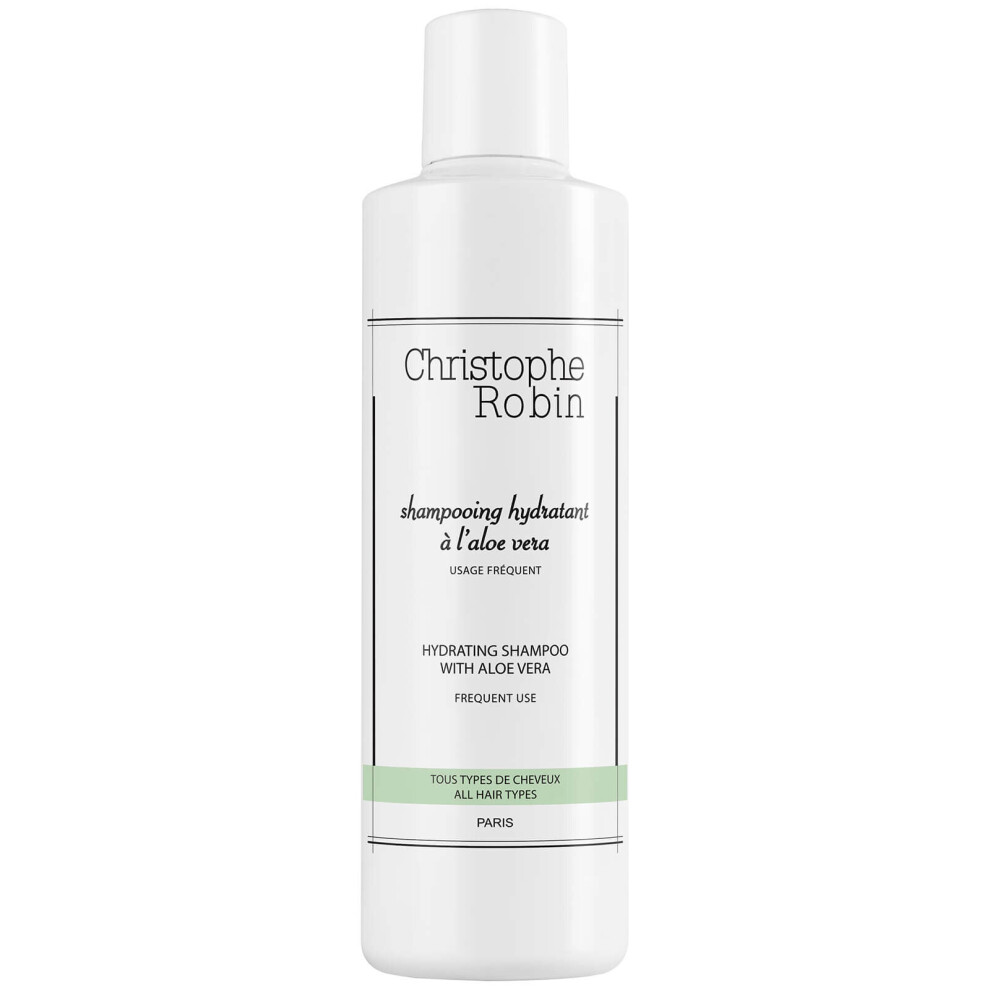 Christophe Robin - Hydrating Shampoo With Aloe Vera 250Ml