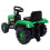 Dolu Dolu Children's Ride On Tractor with Trailer Green 2