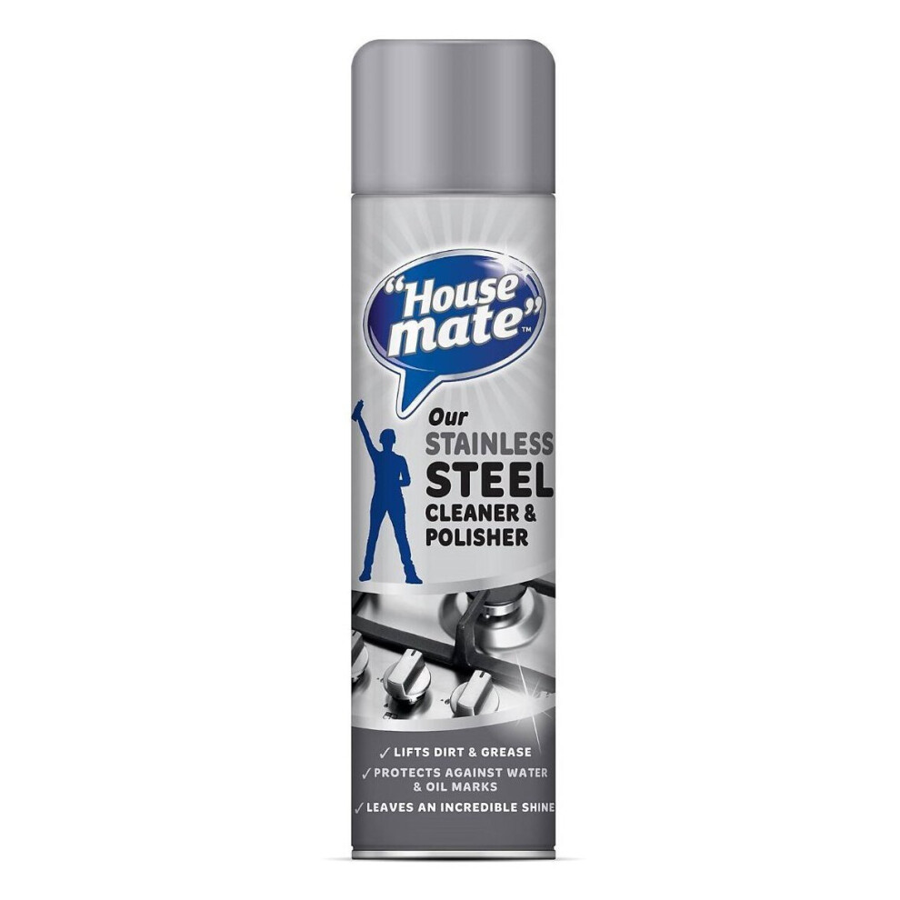 House Mate Stainless Steel Clean And Polish 400Ml