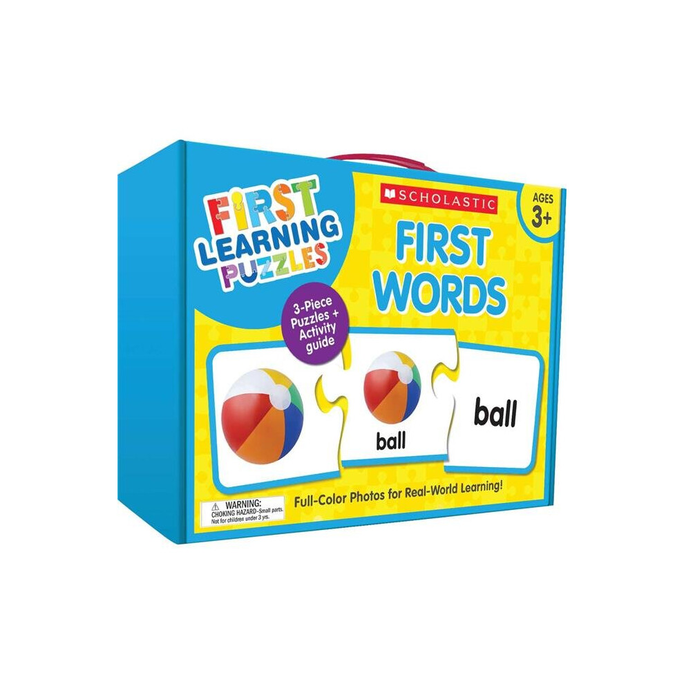 Scholastics Teacher Scholastic Teaching Resources Sc-863054 First Learning Puzzles First Words Size 25