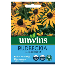 Unwins Grow Your Own Rudbeckia Goldsturm Long Stemmed Flower Seeds