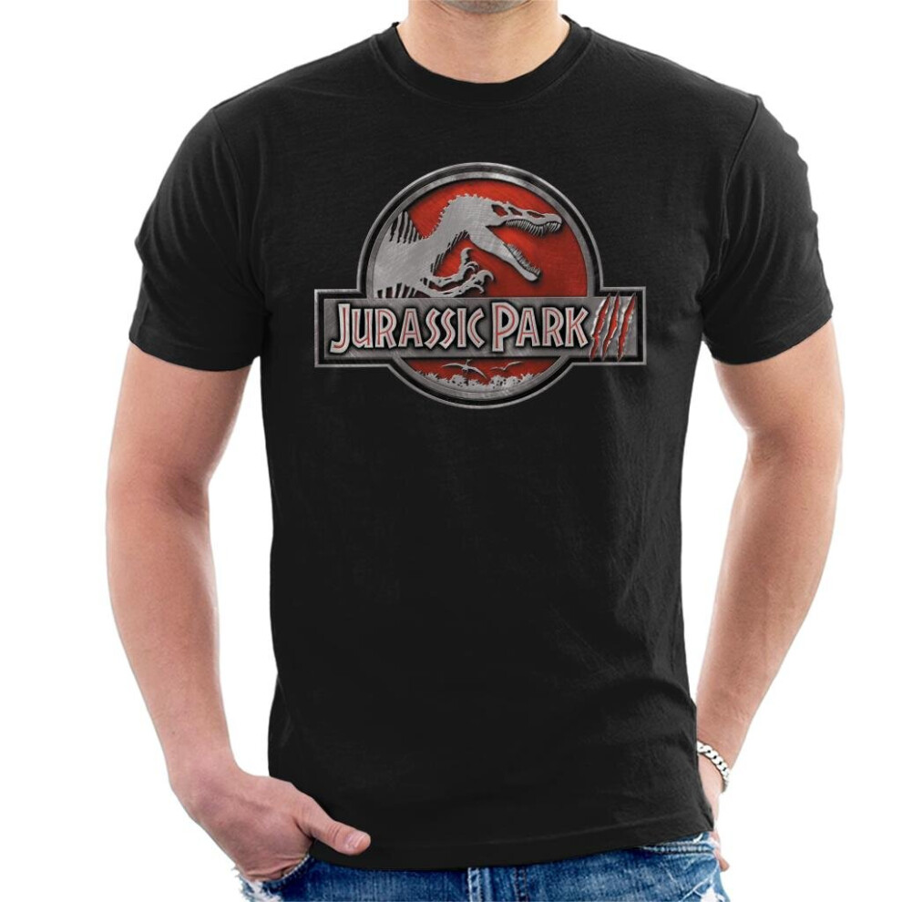 Jurassic Park III Spinosaurus Classic Logo Men's T-Shirt