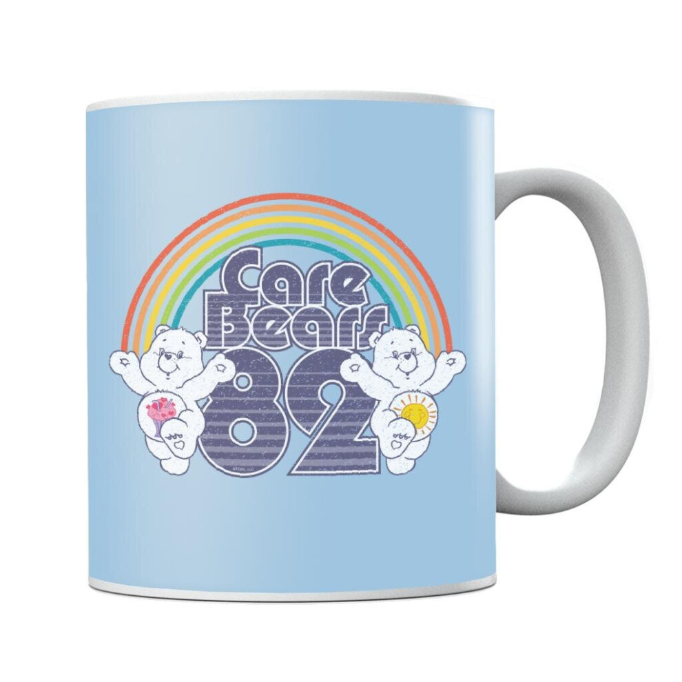 Care Bears 82 Rainbow Funshine Bear And Share Bear Mug