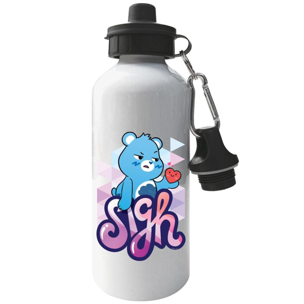 Care Bears Unlock The Magic Grumpy Bear Sigh Aluminium Sports Water Bottle